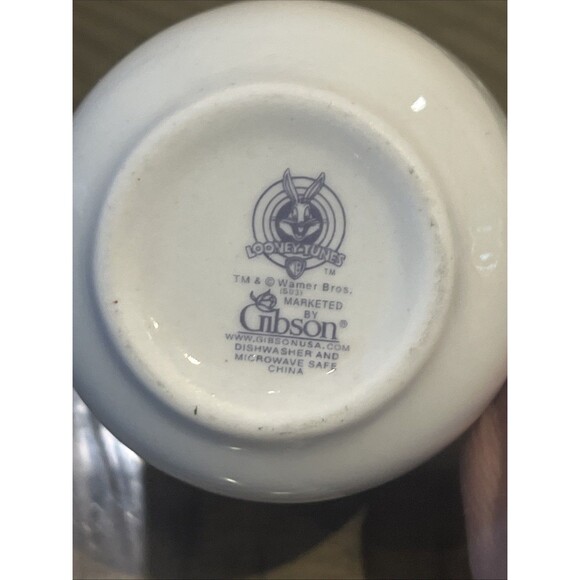 VTG Tweety Bird Mugs Bowls Looney Tunes Ceramic Coffee Cup Gibson Flower 90s Y2K - Picture 10 of 15